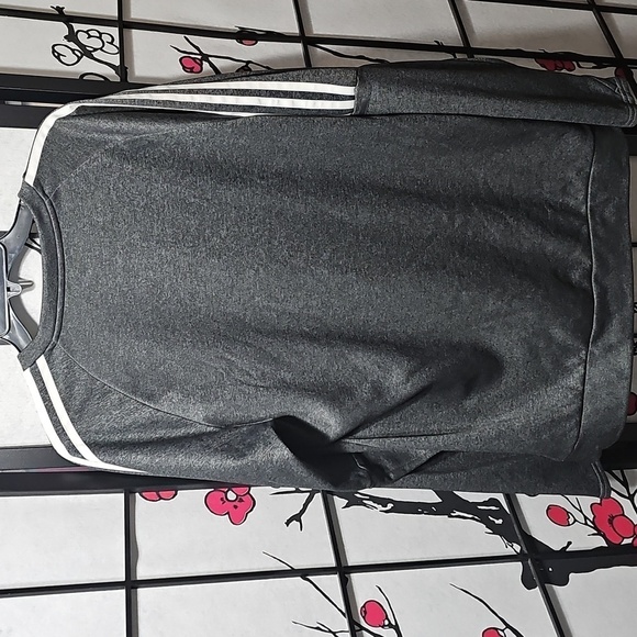 Adidas Climawarm Running Gray Swatshirt Size Large - Picture 5 of 5